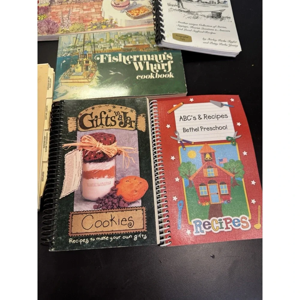 Lot of 9‎ Community Cookbooks